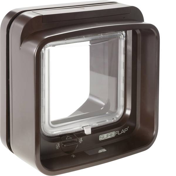 Prodotti per animali domestici - Porticina per animali domestici SureFlap Mikrochip DualScan Marrone 1 pz. - Prodotti per animali domestici - Porticina per animali domestici SureFlap Mikrochip DualScan Marrone 1 pz. -