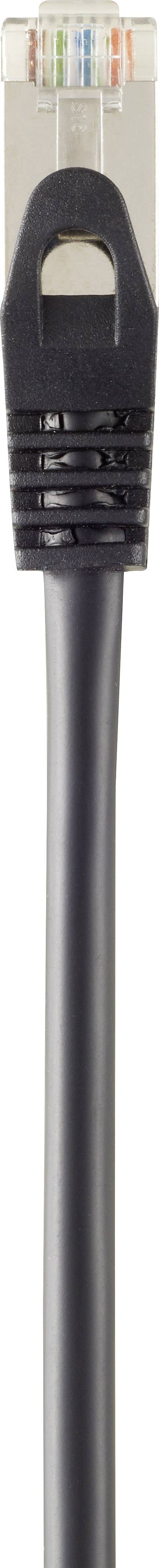 Un cavo Ethernet con connettore RJ45, utilizzato per stabilire connessioni di rete cablate.