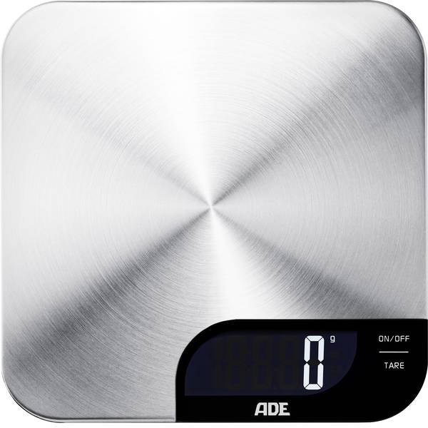 Bilance da cucina - ADE KE 1600 Alessia Bilancia da cucina digitale Portata max.=5 kg Acciaio inox (spazzolato) - Bilance da cucina - ADE KE 1600 Alessia Bilancia da cucina digitale Portata max.=5 kg Acciaio inox (spazzolato) -