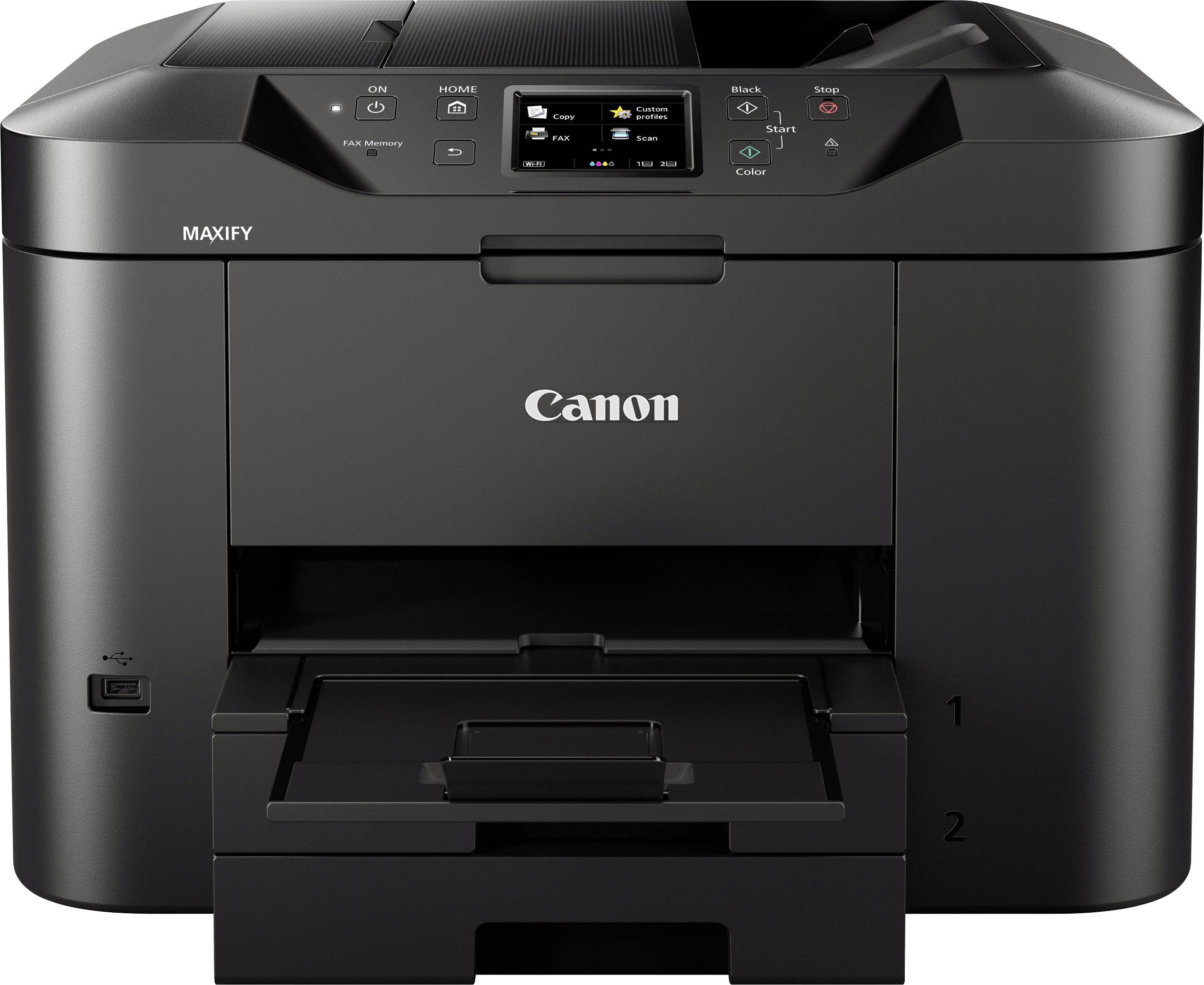 Canon MAXIFY MB2750 Stampante mutifunzione Bianco nero a getto d'inchiostro Colori A4 Stampante, scanner, fotocopiatrice-3