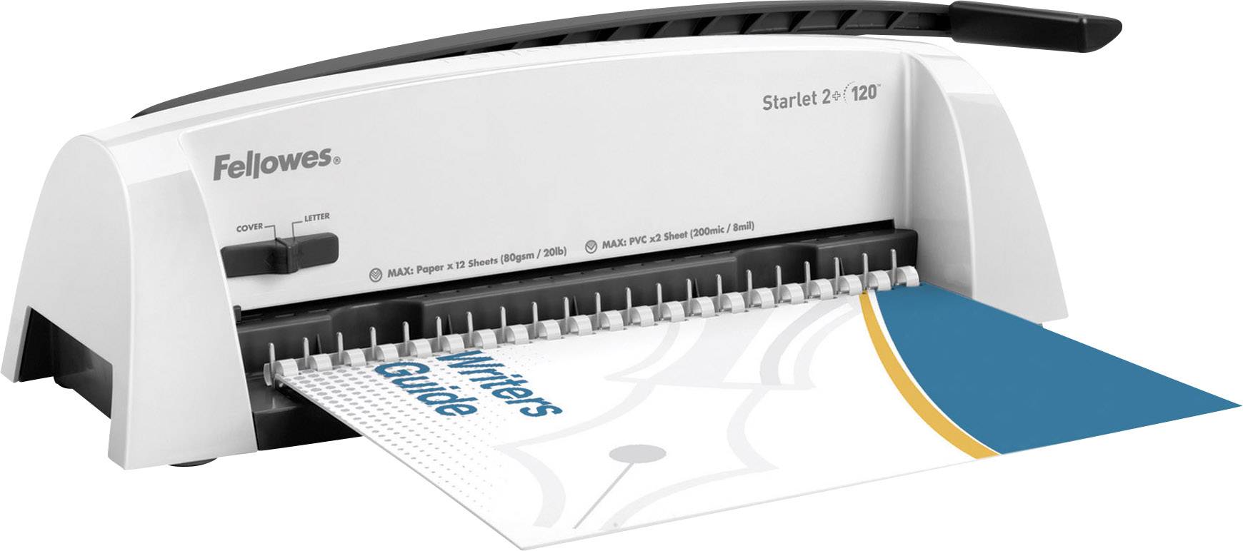 Fellowes Starlet 2+ raccoglitore ad anelli Grigio, Bianco 5227901-2