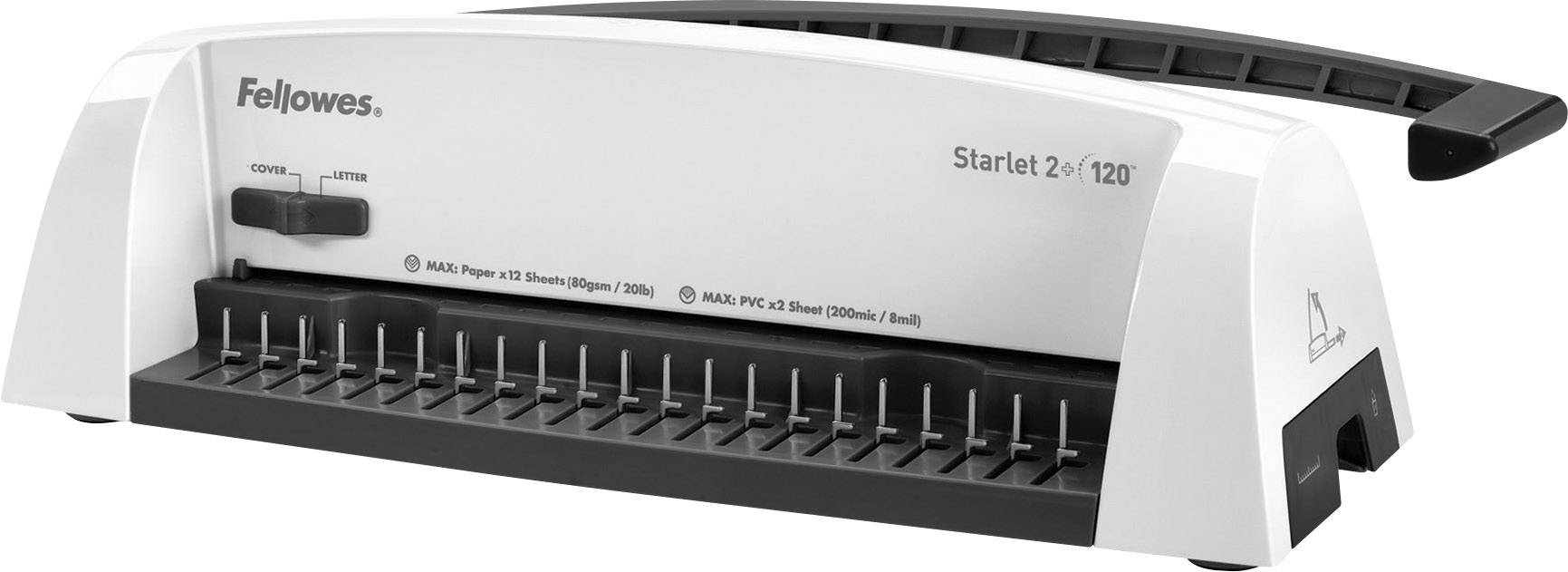 Fellowes Starlet 2+ raccoglitore ad anelli Grigio, Bianco 5227901-0