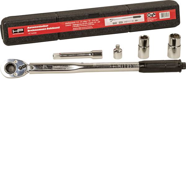 Chiavi dinamometriche - HP Autozubehör 13228 Chiave dinamometrica con cricchetto reversibile 1/2 (12.5 mm) 28 - 210 Nm - Chiavi dinamometriche - HP Autozubehör 13228 Chiave dinamometrica con cricchetto reversibile 1/2 (12.5 mm) 28 - 210 Nm -