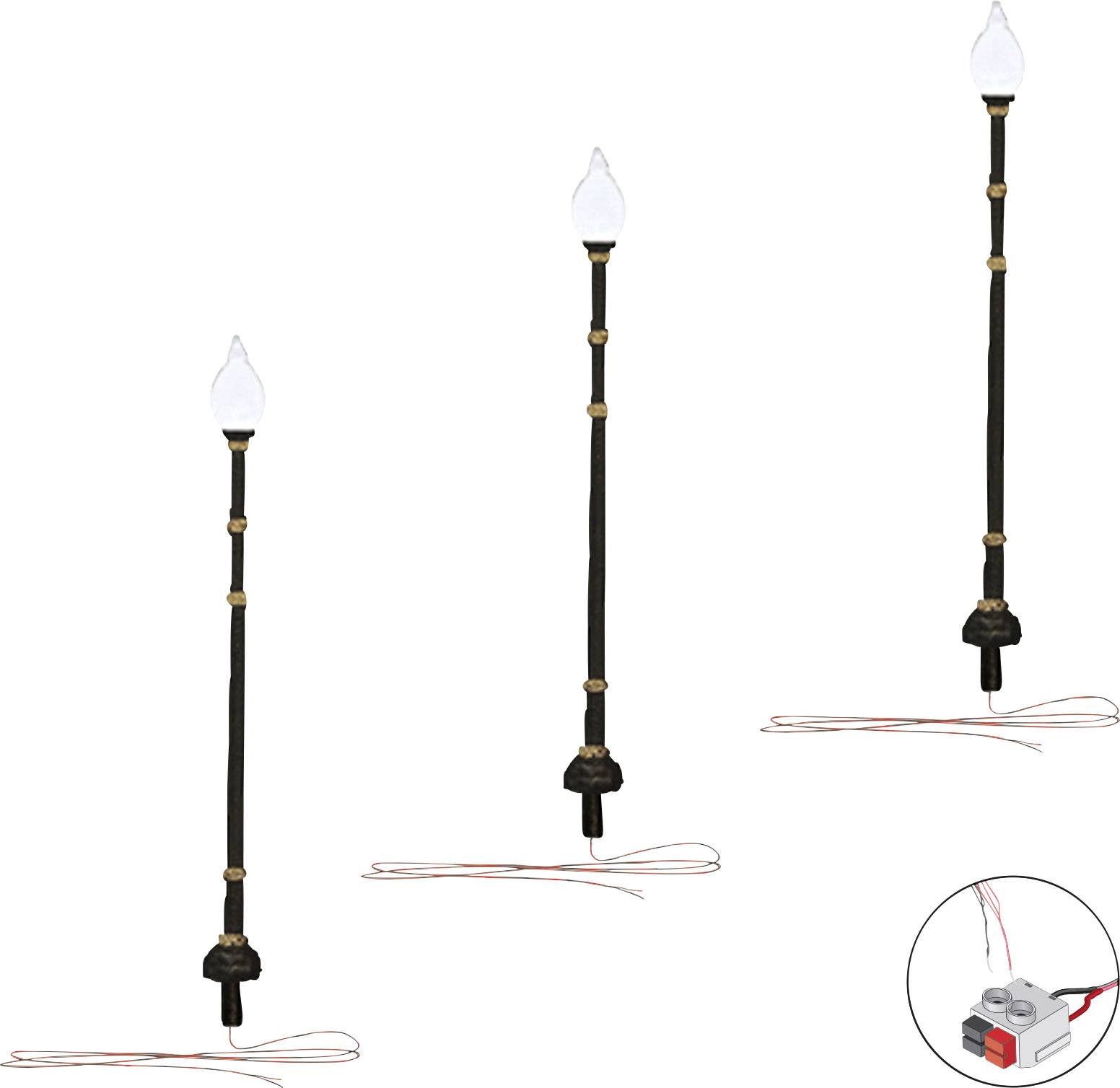 Woodland Scenics H0 Lampione per parco singola WJP5633 3 pz.
