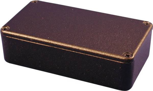 Hammond Electronics 1590BXBK Contenitore universale 254 x 70 x 49.5 Alluminio Nero (RAL 9005) 1 pz.