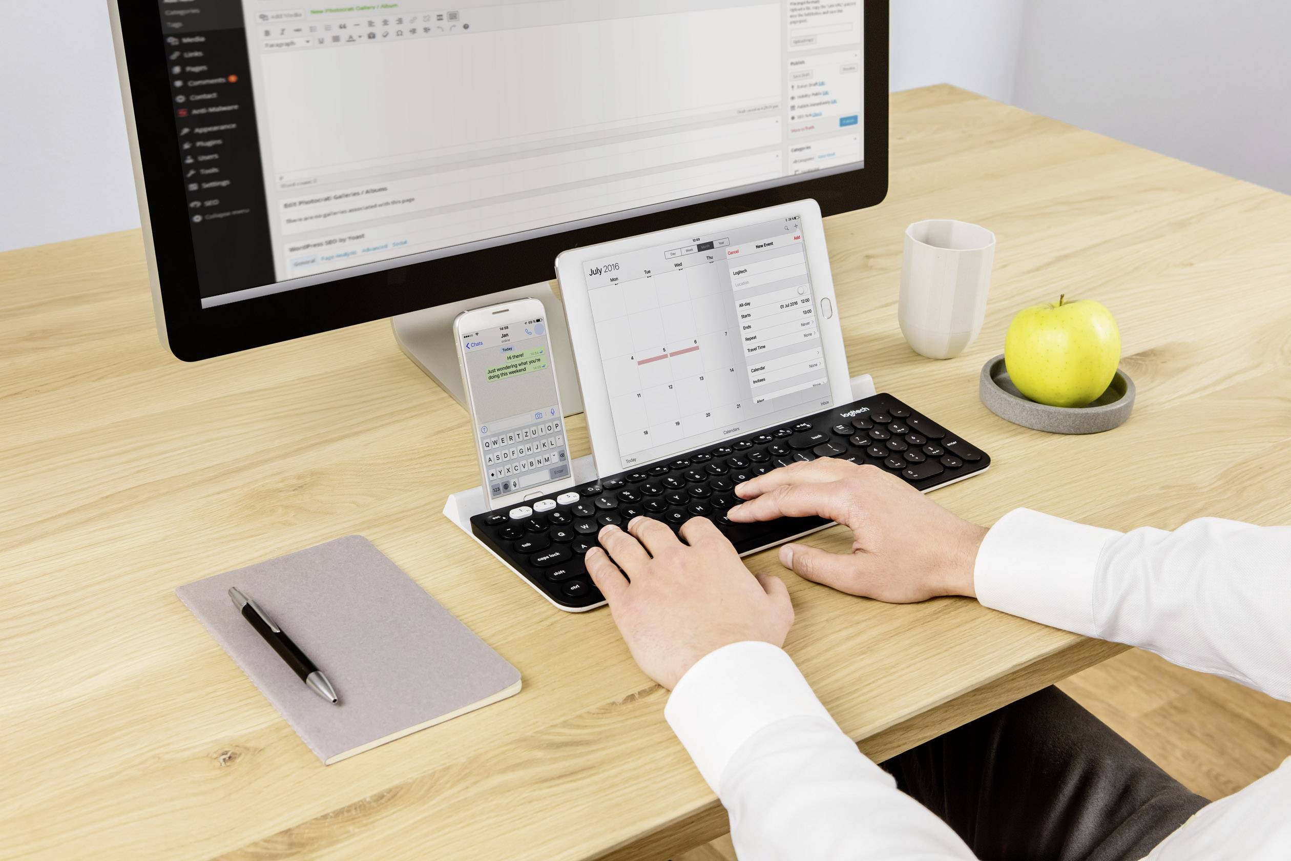 Tastiera multidispositivo Logitech K780: wireless-3