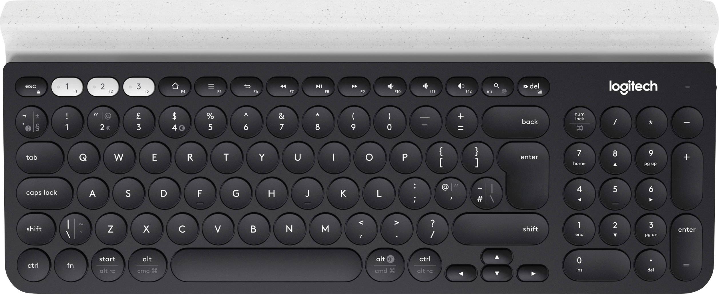 Tastiera multidispositivo Logitech K780: wireless-0