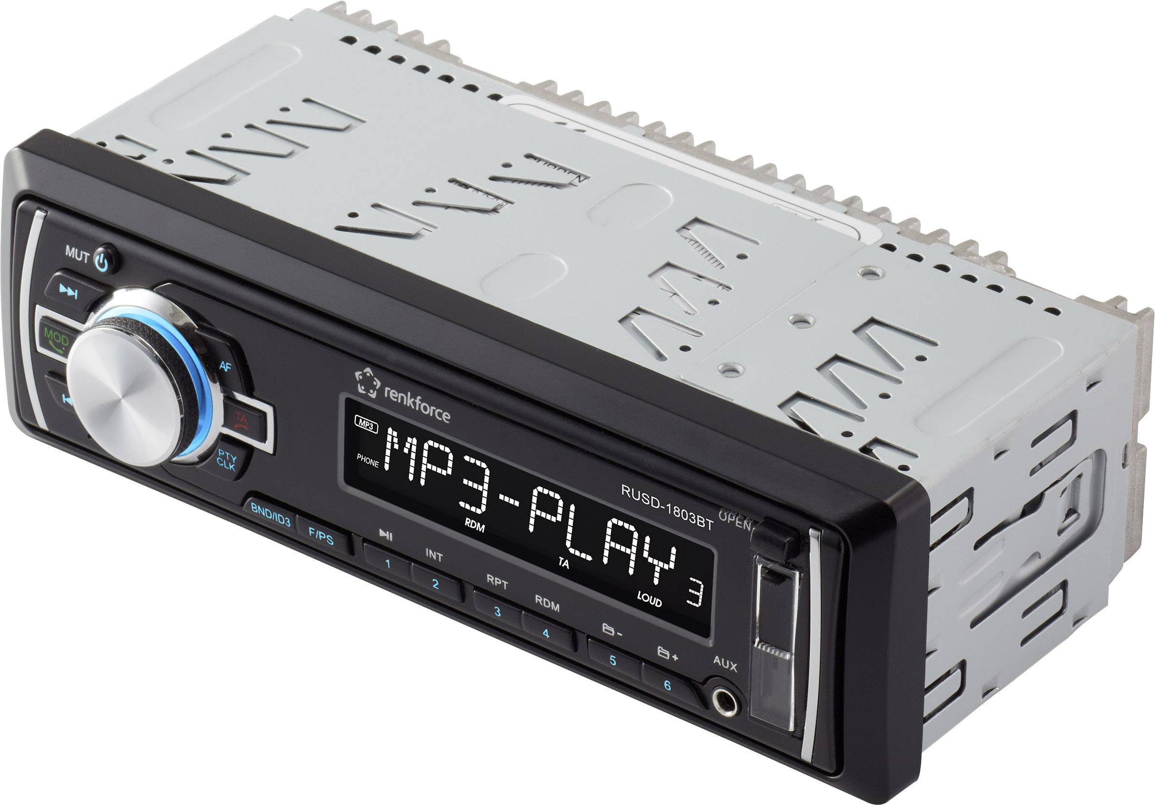 RF-4457970 Renkforce RUSD-1803BT Autoradio Vivavoce Bluetooth®