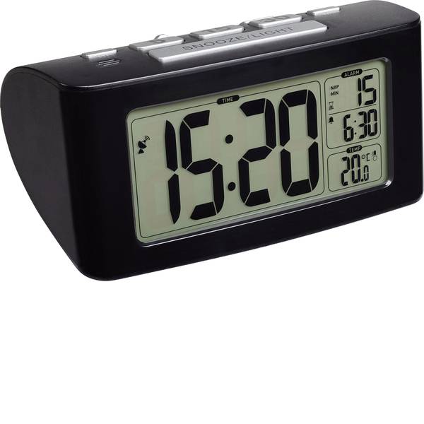 Sveglie - TFA 60.2532.01 Radiocontrollato Sveglia Nero Tempi di allarme 1 - Sveglie - TFA 60.2532.01 Radiocontrollato Sveglia Nero Tempi di allarme 1 -