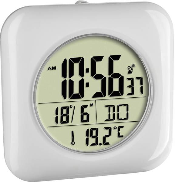 Orologi da parete - TFA 60.4513.02 Radiocontrollato Orologio da parete 170 mm x 170 mm x 60 mm Bianco Adatto per bagno e ambienti umidi - Orologi da parete - TFA 60.4513.02 Radiocontrollato Orologio da parete 170 mm x 170 mm x 60 mm Bianco Adatto per bagno e ambienti umidi -