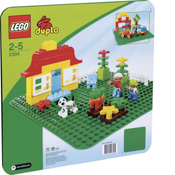 LEGOŽ DUPLO - LEGOŽ DUPLOŽ 2304 Base verde - LEGOŽ DUPLO - LEGOŽ DUPLOŽ 2304 Base verde -