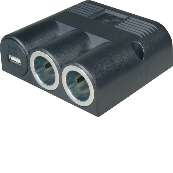 Multiprese per accendisigari - Distributore accendisigari Numero di accendisigari 2 x Interfacce: USB 1 x Portata massima corrente 16 A ProCar 67334501 - Multiprese per accendisigari - Distributore accendisigari Numero di accendisigari 2 x Interfacce: USB 1 x Portata massima corrente 16 A ProCar 67334501 -