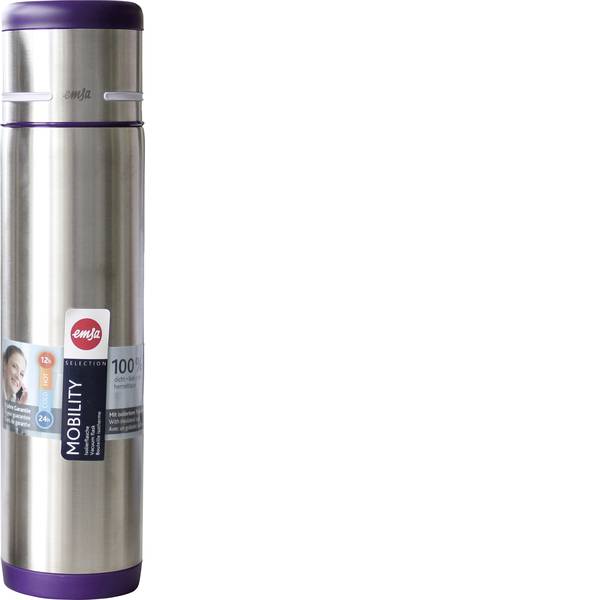 Thermos e tazze termiche - Emsa bottiglia termica Mobility, 0,7 L mora - Thermos e tazze termiche - Emsa bottiglia termica Mobility, 0,7 L mora -