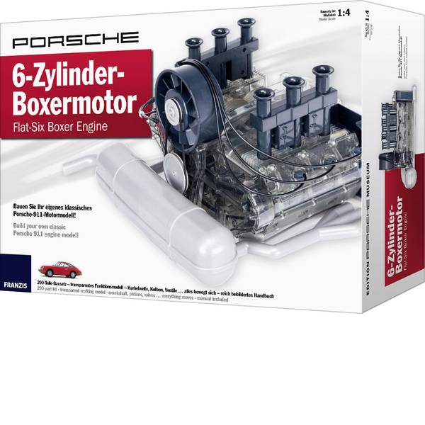 Kit esperimenti e pacchetti di apprendimento - Franzis Verlag 65911 Porsche 6-Zylinder-Boxermotor Kit da costruire da 14 anni - Kit esperimenti e pacchetti di apprendimento - Franzis Verlag 65911 Porsche 6-Zylinder-Boxermotor Kit da costruire da 14 anni -