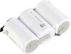Pacco batteria 3x Torcia (D) Mexcel Reihe F1x3 adatto alle alte temperature, con cavo, Flat Top NiCd 3.6 V 4000 mAh