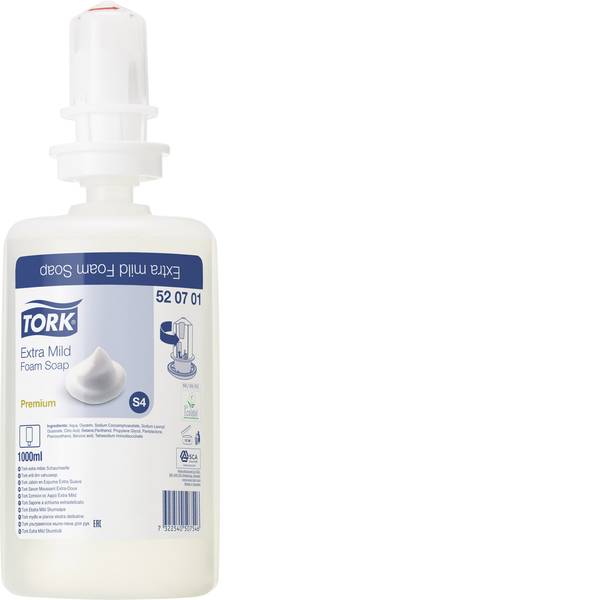 Sapone - Sapone a schiuma 1000 ml TORK 520701 6 pz. - Sapone - Sapone a schiuma 1000 ml TORK 520701 6 pz. -
