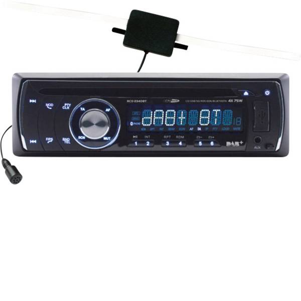 Autoradio e Monitor multimediali - Caliber Audio Technology RCD234DBT Autoradio Sintonizzatore DAB+, Vivavoce Bluetooth® - Autoradio e Monitor multimediali - Caliber Audio Technology RCD234DBT Autoradio Sintonizzatore DAB+, Vivavoce Bluetooth® -
