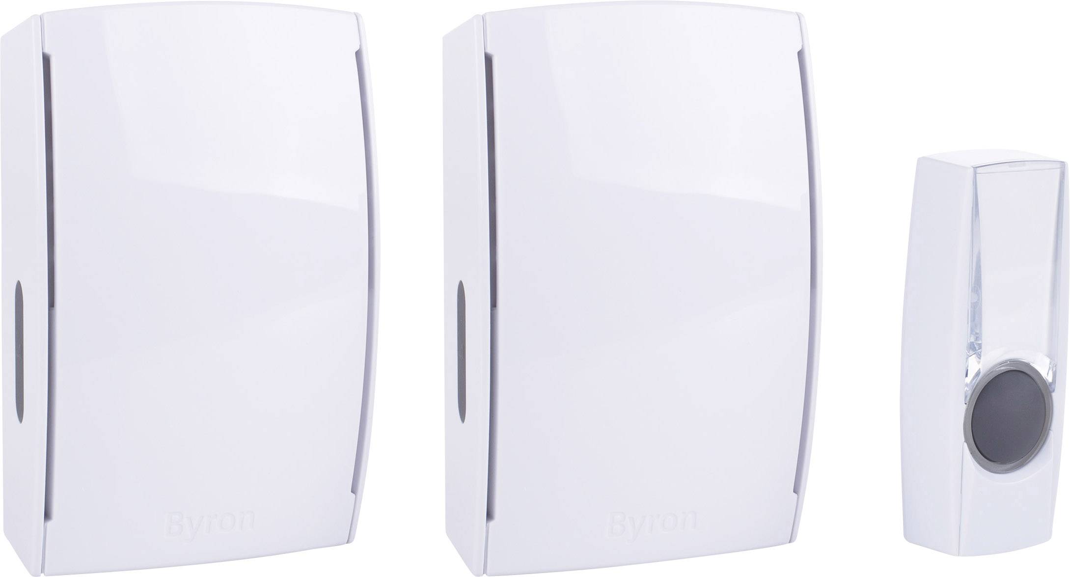 Byron BY532E Suoneria senza fili Kit completo Illuminato , con targhetta