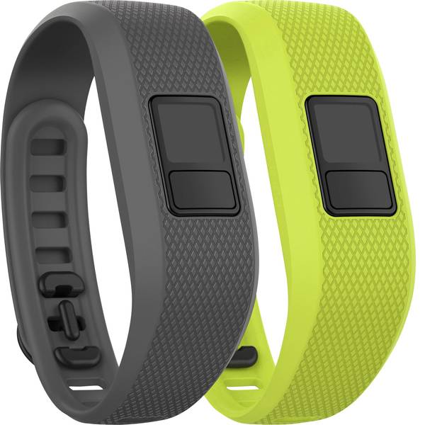 Accessori per fitness tracker - Cinturino di ricambio Garmin vivofit 3 Taglia dim.=Uni Grigio, Verde chiaro - Accessori per fitness tracker - Cinturino di ricambio Garmin vivofit 3 Taglia dim.=Uni Grigio, Verde chiaro -