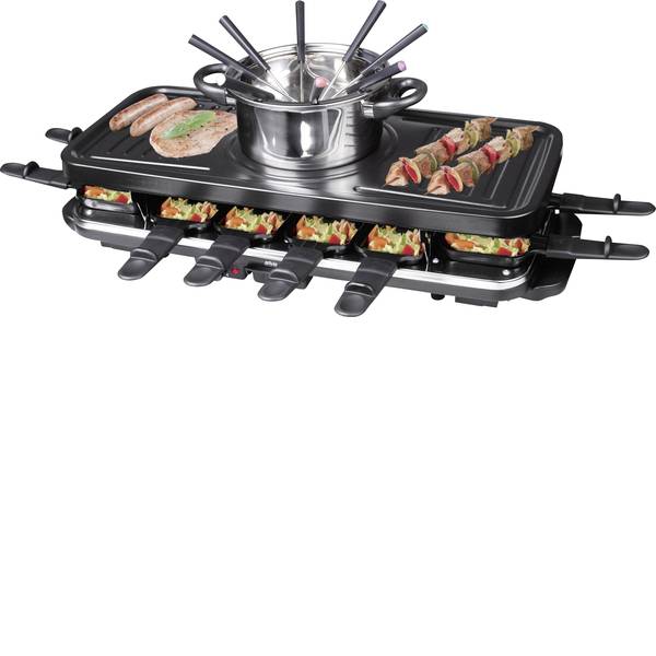 Raclette - Silva Homeline RG-F 12 Raclette Nero - Raclette - Silva Homeline RG-F 12 Raclette Nero -