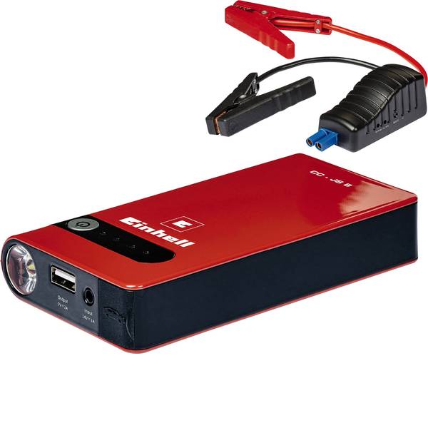 Jump Starter - Sistema di accensione rapido Einhell CC-JS 8 1091510 Corrente davviamento ausiliaria (12 V)=200 A - Jump Starter - Sistema di accensione rapido Einhell CC-JS 8 1091510 Corrente davviamento ausiliaria (12 V)=200 A -