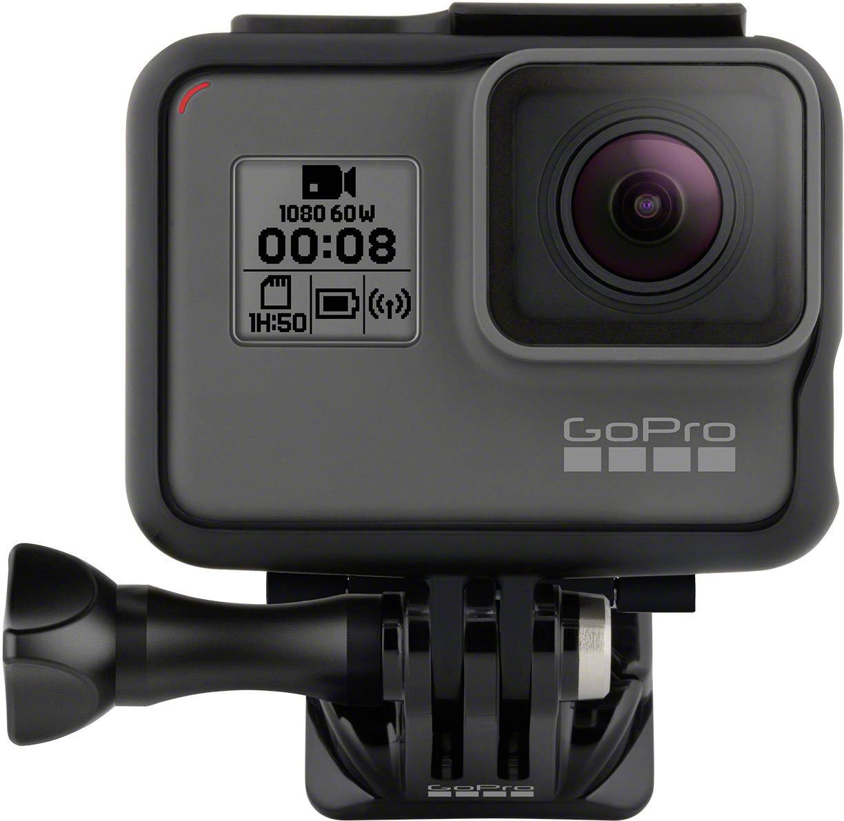Montaggio anteriore del casco da staffa GoPro AHFSM-001 Adatto per GoPro ActionCams (AHFSM-001)-0