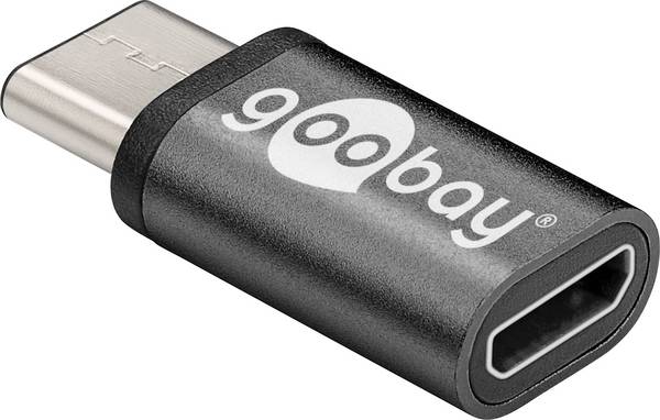 Goobay USB 2.0 Adattatore [1x spina USB-C® - 1x Presa Micro B USB 2.0] Adapter 0.00 m
