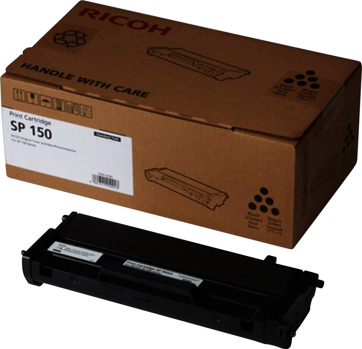 Ricoh 408010 cartuccia toner 1 pz Originale Nero-0
