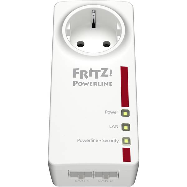 Avm fritzpowerline 1220e set powerline starter kit 1.2 gbit/s