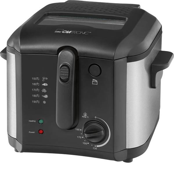 Friggitrici - Clatronic FR 3649 Friggitrice 1600 W Nero - Friggitrici - Clatronic FR 3649 Friggitrice 1600 W Nero -