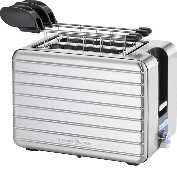 Tostapane - Profi Cook PC-TAZ 1110 Tostapane Con griglia scaldabriosche Acciaio - Tostapane - Profi Cook PC-TAZ 1110 Tostapane Con griglia scaldabriosche Acciaio -
