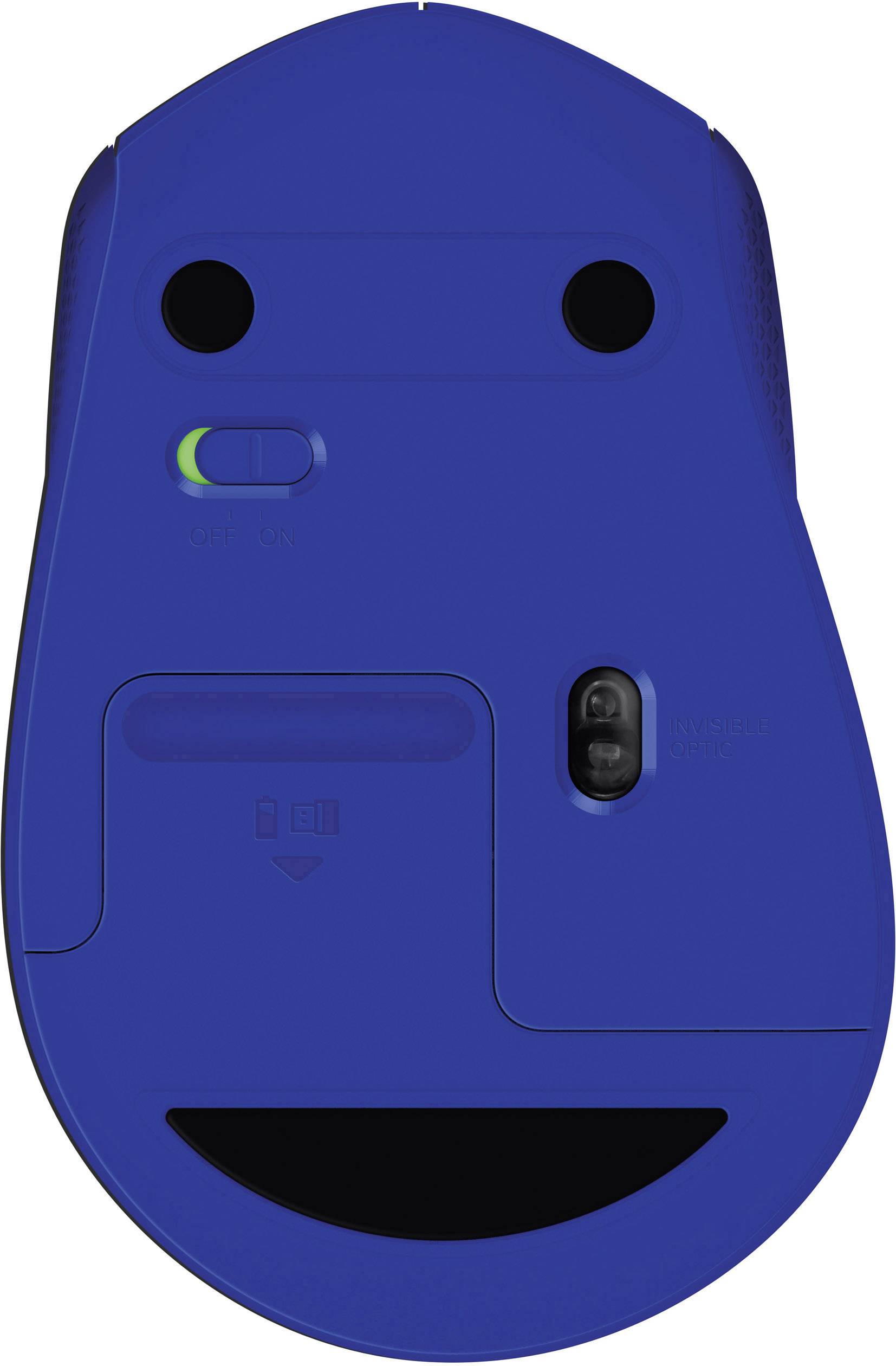 Logitech M330 Silent Plus Mouse Senza fili (radio) Ottico Blu 3 Tasti 1000 dpi-4