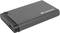 Hard disk esterno di Transcend con connessione USB, custodia nera. Compatto e portatile, ideale per l'archiviazione di dati aggiuntivi.