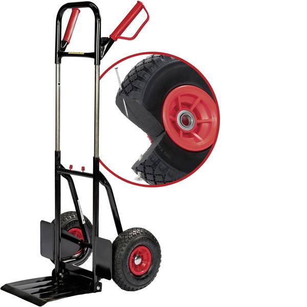 Carrelli per sacchi - pro-bau-tec® 10540 Carrellino pieghevole Acciaio Capacità di carico (max.): 200 kg - Carrelli per sacchi - pro-bau-tec® 10540 Carrellino pieghevole Acciaio Capacità di carico (max.): 200 kg -