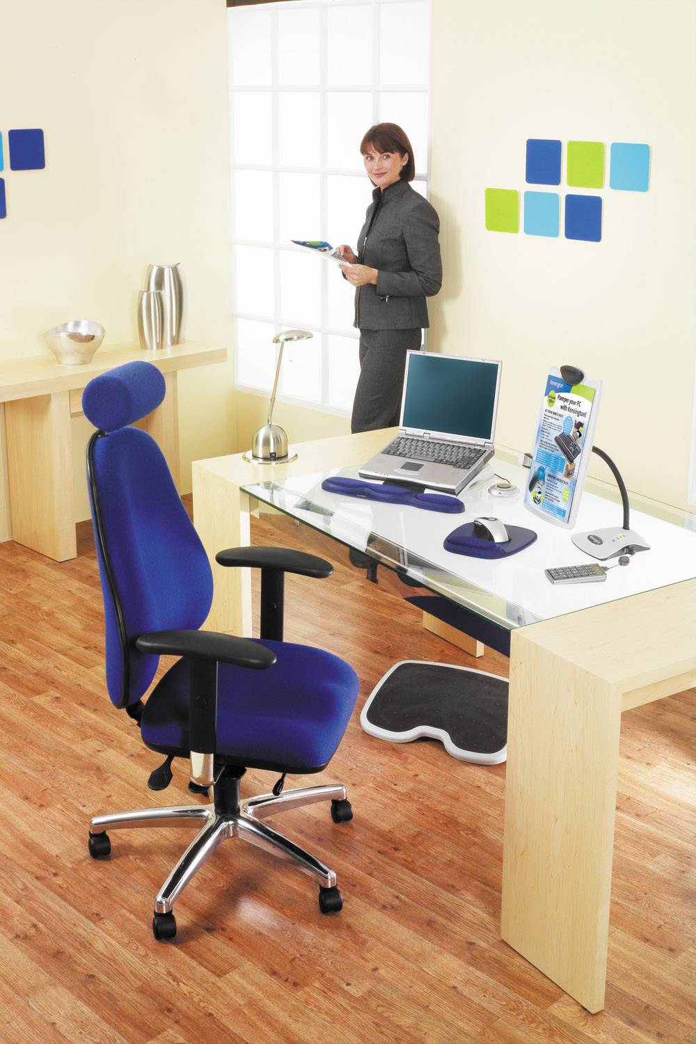 Kensington 56145 SoleMate™ Grigio chiaro, Nero-1