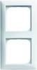 Busch-Jaeger 2 vie Telaio di copertura Busch-balance SI Bianco alpino 1722-914 1 pz.