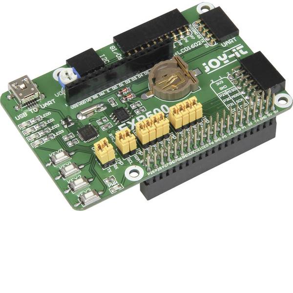 Shield Arduino e HAT Pi - Scheda di espansione Raspberry Pi® verde RB-EXP500 Raspberry Pi® 2 B, Raspberry Pi® 3 B, Raspberry Pi® B+ - Shield Arduino e HAT Pi - Scheda di espansione Raspberry Pi® verde RB-EXP500 Raspberry Pi® 2 B, Raspberry Pi® 3 B, Raspberry Pi® B+ -