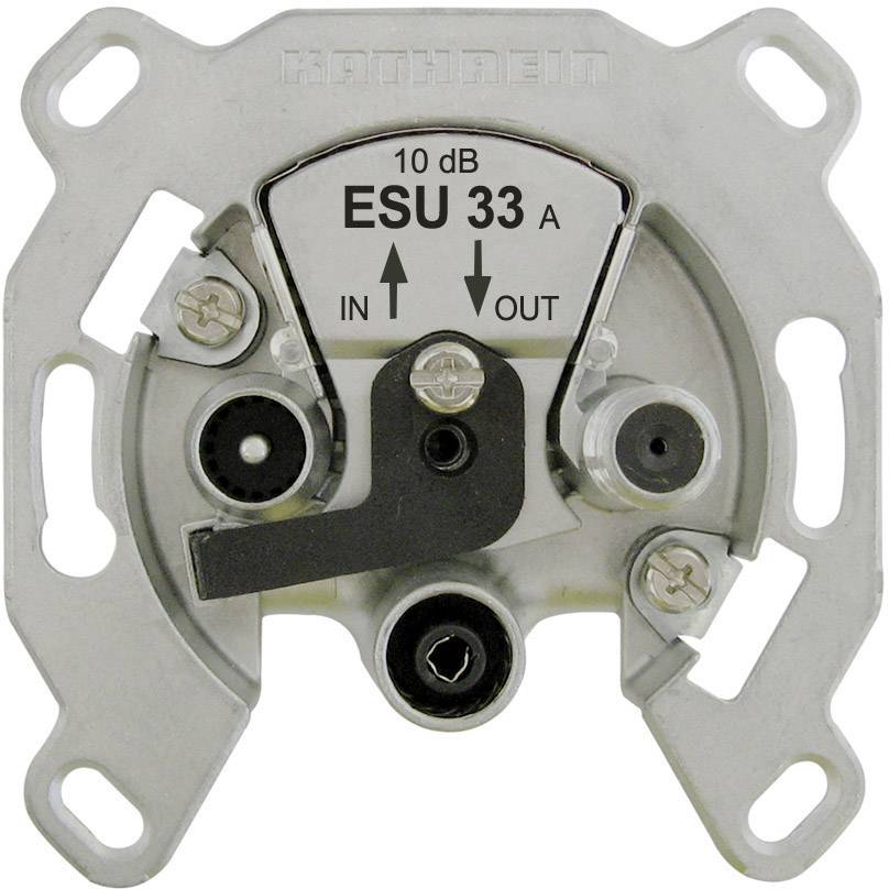 Kathrein ESU 33 Presa per antenna SAT, TV, Onde ultracorte Da incasso Presa passante