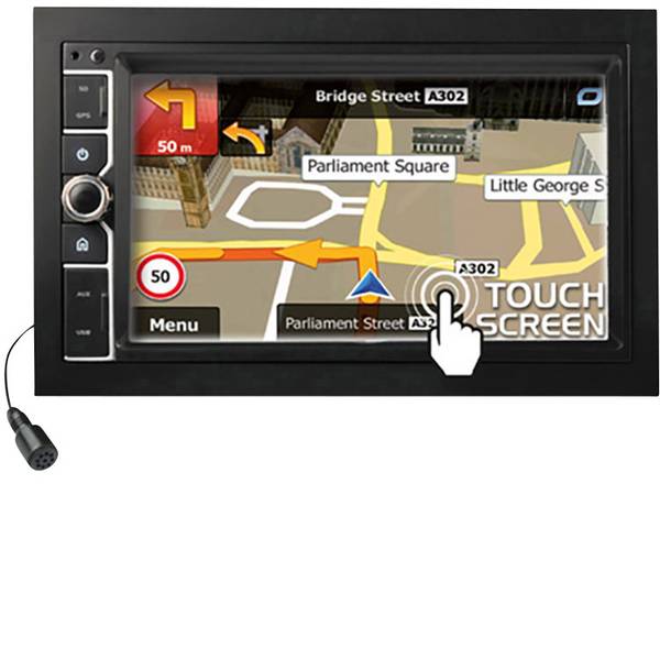 Navigatori da incasso - Caliber Audio Technology RMN801BT Navigatore satellitare fisso da incasso Europa Collegamento per controllo remoto da - Navigatori da incasso - Caliber Audio Technology RMN801BT Navigatore satellitare fisso da incasso Europa Collegamento per controllo remoto da -