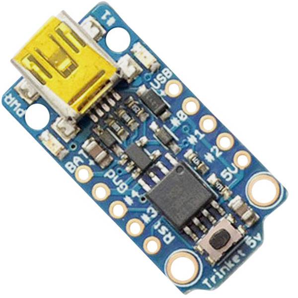 Kit e schede microcontroller MCU - Adafruit Scheda di sviluppo Adafruit Trinket - Mini Microcontroller - 5V Logic AVR® ATtiny ATtiny85 - Kit e schede microcontroller MCU - Adafruit Scheda di sviluppo Adafruit Trinket - Mini Microcontroller - 5V Logic AVR® ATtiny ATtiny85 -