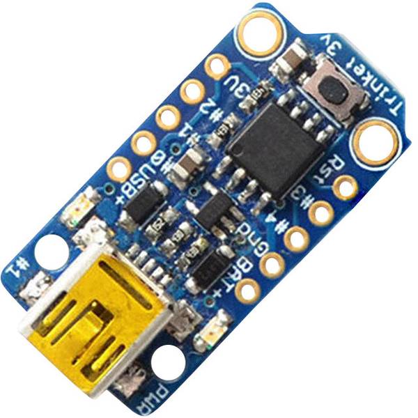 Kit e schede microcontroller MCU - Adafruit Scheda di sviluppo Adafruit Trinket - Mini Microcontroller - 3.3V Logic - MicroUSB AVR® ATtiny ATtiny85 - Kit e schede microcontroller MCU - Adafruit Scheda di sviluppo Adafruit Trinket - Mini Microcontroller - 3.3V Logic - MicroUSB AVR® ATtiny ATtiny85 -