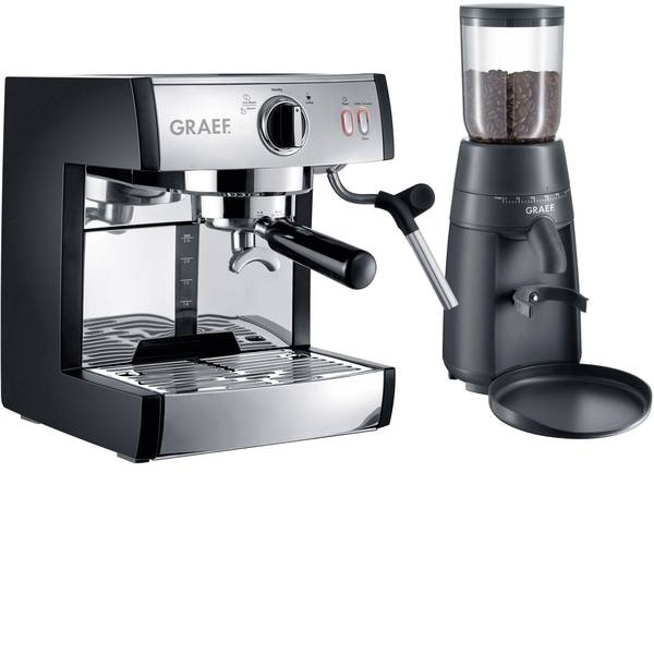 Macchine per caffè espresso - Macchina caffè a filtri Graef Pivalla EUSET Acciaio 1410 W Con ugello schiumalatte - Macchine per caffè espresso - Macchina caffè a filtri Graef Pivalla EUSET Acciaio 1410 W Con ugello schiumalatte -