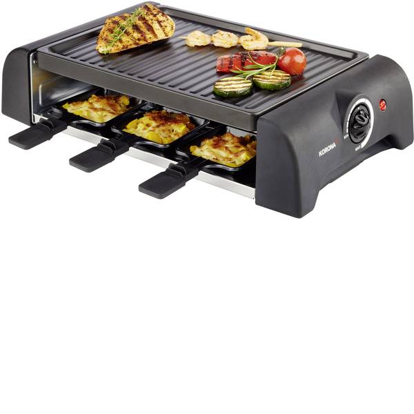 Raclette - Korona 45065 Raclette 6 vaschette Nero - Raclette - Korona 45065 Raclette 6 vaschette Nero -