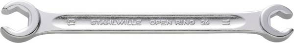 Stahlwille 41081011 24 10 X 11 Chiave poligonale aperta doppia Misura (metrica) 10 - 11 mm