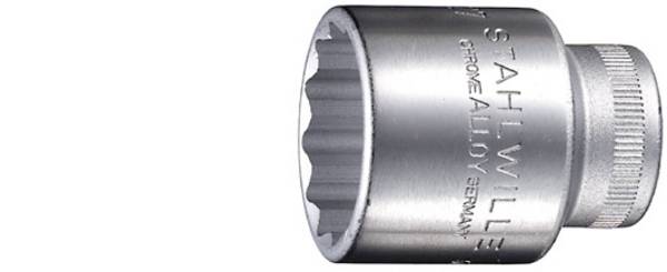 Stahlwille 50 15 03010015 Doppio esagono esterno Inserto a bussola  15 mm     1/2" (12.5 mm)