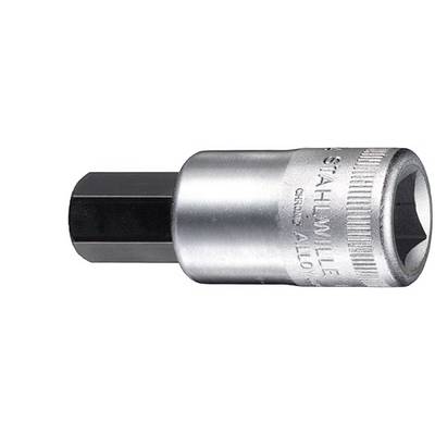 Inserto chiave metallico con estremità esagonale, idoneo per utensili manuali per un fissaggio e un adattamento sicuri.