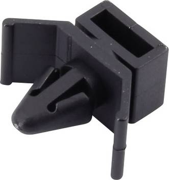 KSS  Supporto per cavi  28530c1313   con ancoraggio a freccia Nero 100 pz.