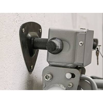 VOUNOT 4 Pezzi Supporto Per Biciclette Da Parete, Portabici Da Muro Ganci Pieghevoli Appendi Bici, Nero - Foto 10