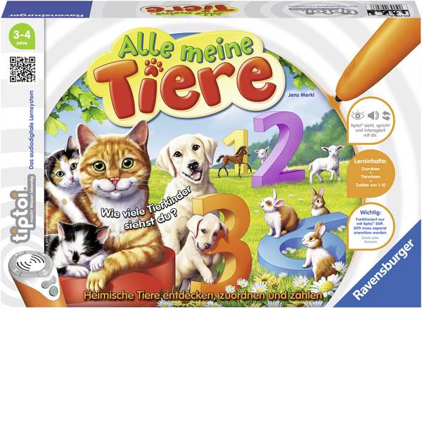 Giochi di società e per famiglie - Ravensburger tiptoi® tutti i miei animali - Giochi di società e per famiglie - Ravensburger tiptoi® tutti i miei animali -