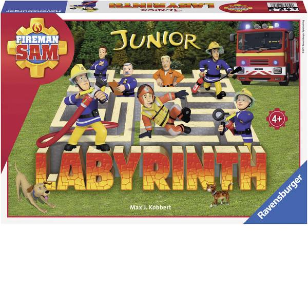 Giochi per bambini - Ravensburger Fireman Sam labirinto Junior - Giochi per bambini - Ravensburger Fireman Sam labirinto Junior -